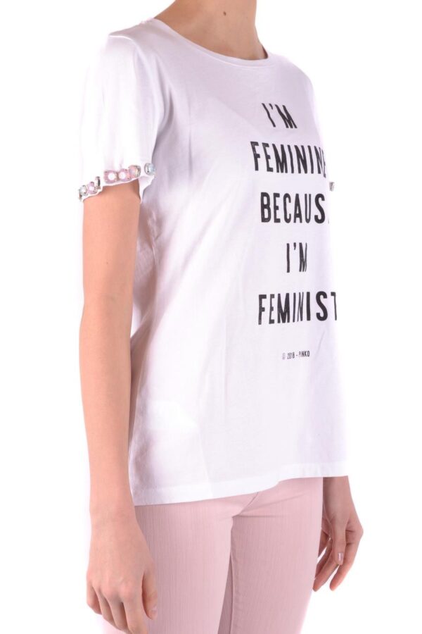 Pinko - Pinko T-shirt Dames - Afbeelding 3