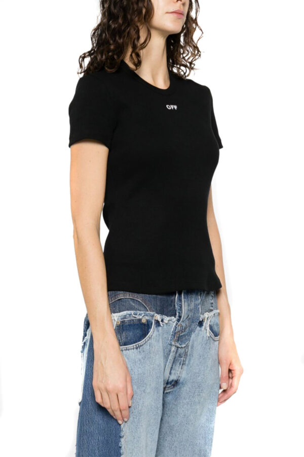 Off-white - Off-white T-shirt Dames - Afbeelding 3