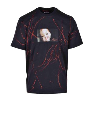 Dario Argento X Msgm - Dario Argento X Msgm T-shirt Heren