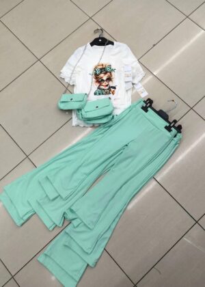 Crazy Summer Set Mint/White