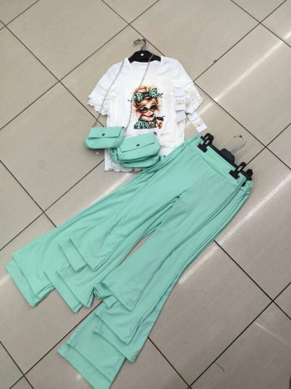 Crazy Summer Set Mint/White