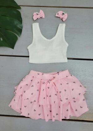 Baby Girl Summer set pink