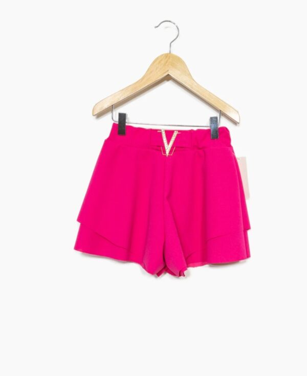 IDEAL OUTFIT - Flared shorts Pink