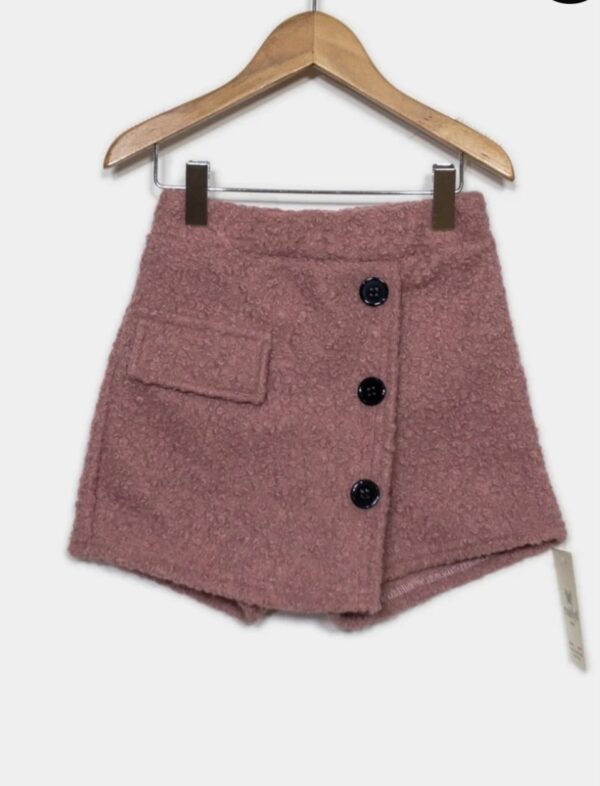 IDEAL OUTFIT - Jupe short 3 buttons